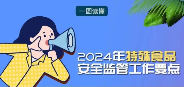 事关保健食品！2024年特殊食品安全监管工作要点来了 